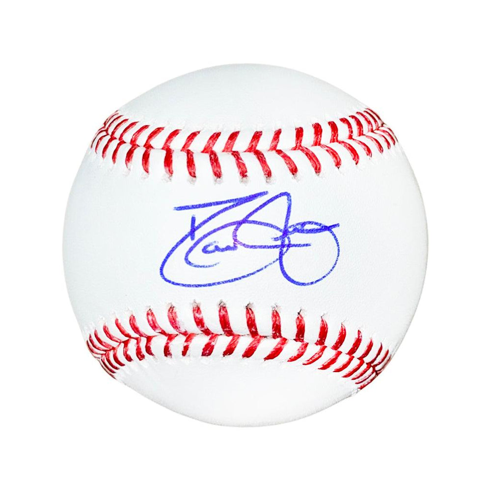 Dave Justice Signed Rawlings Official Major League Baseball (JSA) - RSA