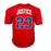 Dave Justice Signed Atlanta Red Baseball Jersey (JSA) - RSA