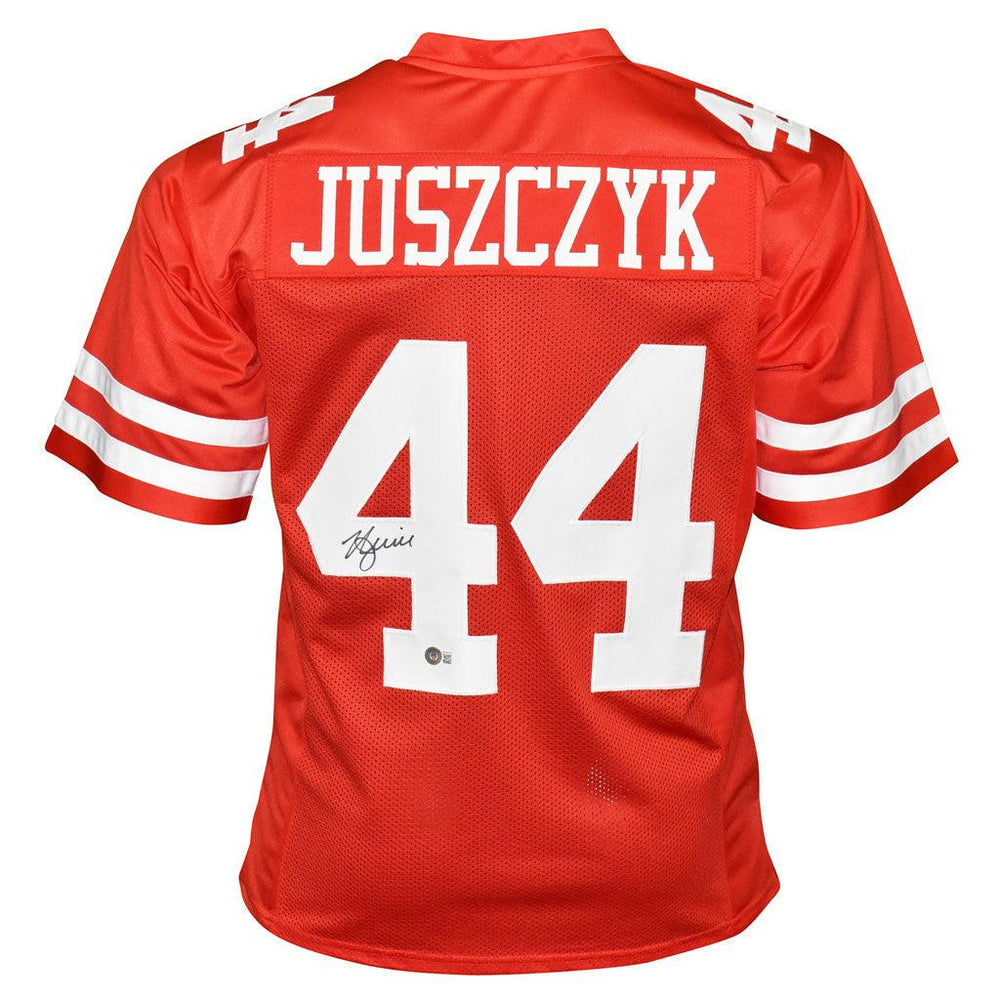 San Francisco 49ers Kyle Juszczyk Autographed Pro Style Red Jersey