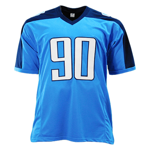 RSA Jevon Kearse Signed Light Blue Pro-Edition Jersey (JSA)