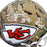 Travis Kelce Signed SB LIV Champs Inscription Kansas City Chiefs Camo Authentic Speed Full-Size Football Helmet (Beckett) - RSA