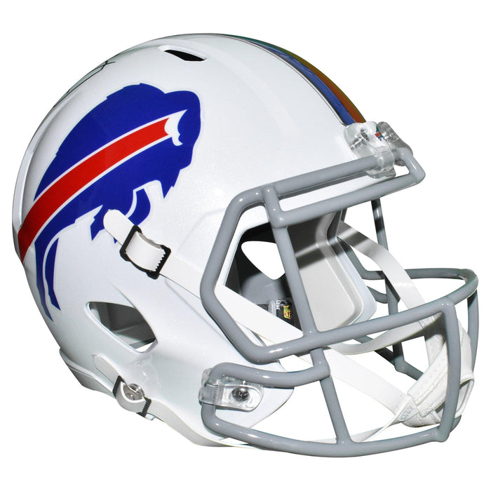 Jim Kelly Signed Buffalo Bills Full-Size Speed Replica Football Helmet (JSA) - RSA