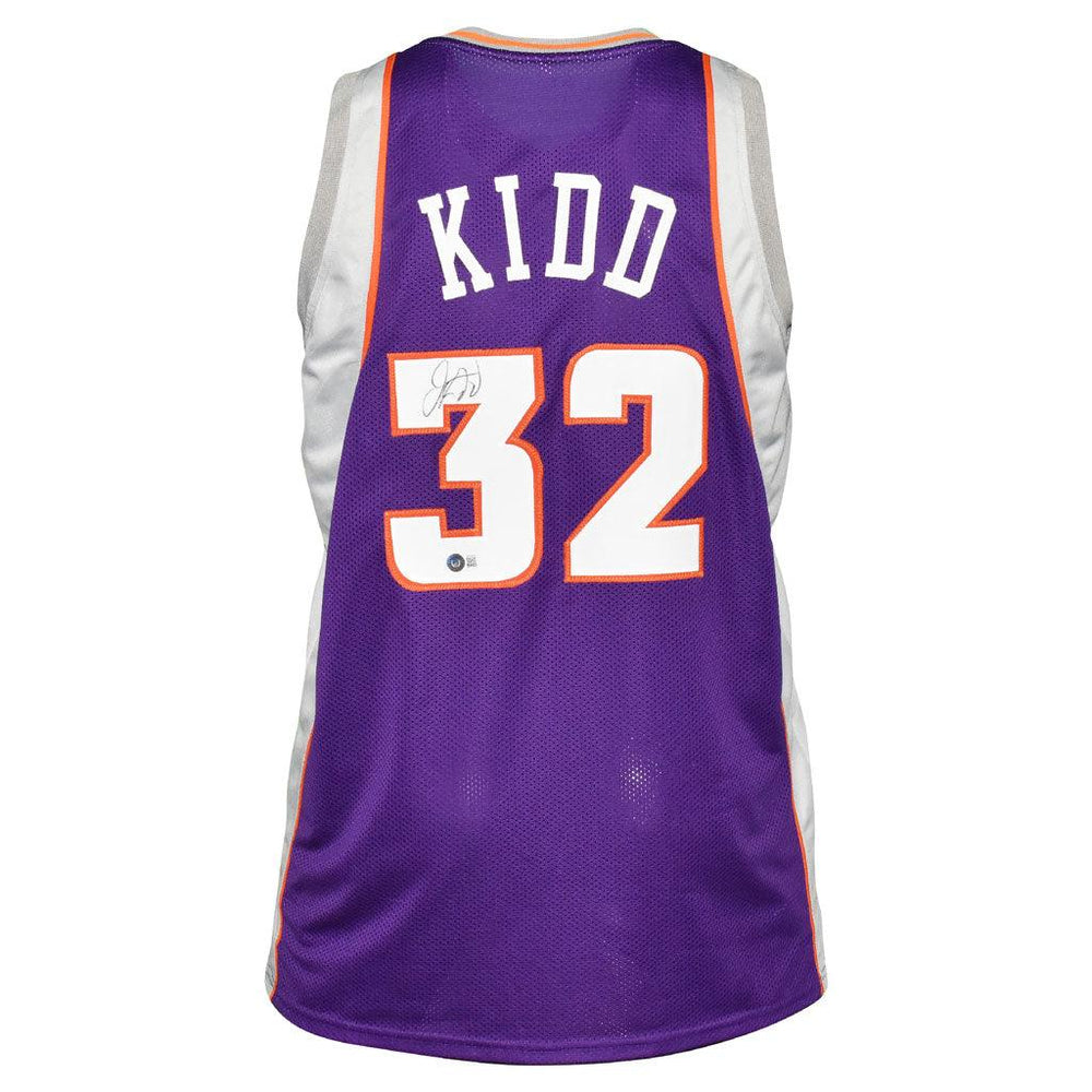 Jason Kidd Signed Phoenix Purple Basketball Jersey (Beckett) — RSA