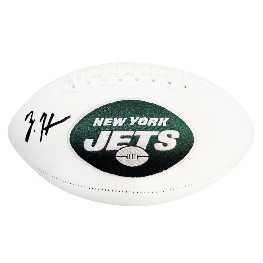 Zonovan Knight Signed New York Jets Official NFL Team Logo Football (J — RSA