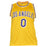 Kyle Kuzma Signed Los Angeles Yellow Basketball Jersey (Beckett) - RSA