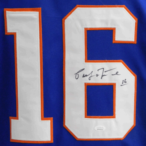 Pat LaFontaine Autographed Buffalo Sabres Jersey w/HOF 03 Inscription - NHL  Auctions
