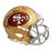 Trey Lance Signed San Francisco 49ers Speed Mini Replica Football Helmet (Beckett) - RSA