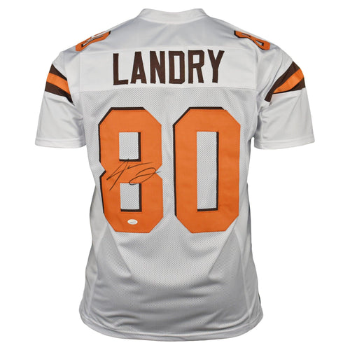 Jarvis Landry Signed Pro-Edition Orange Football Jersey (JSA) — RSA