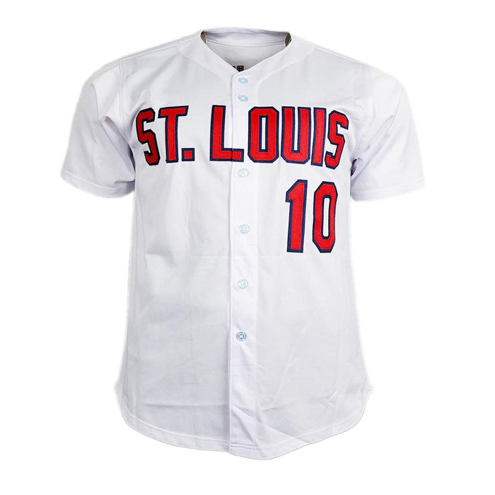 Tony LaRussa Signed HOF 2014 Inscription St. Louis White Baseball Jersey (JSA) - RSA