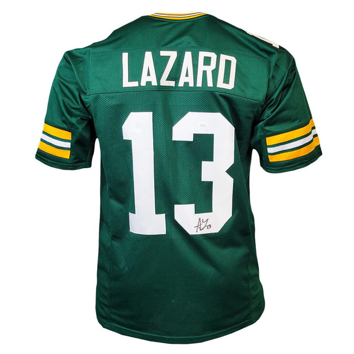 Allen Lazard Signed Green Bay Pro Green Football Jersey (JSA)