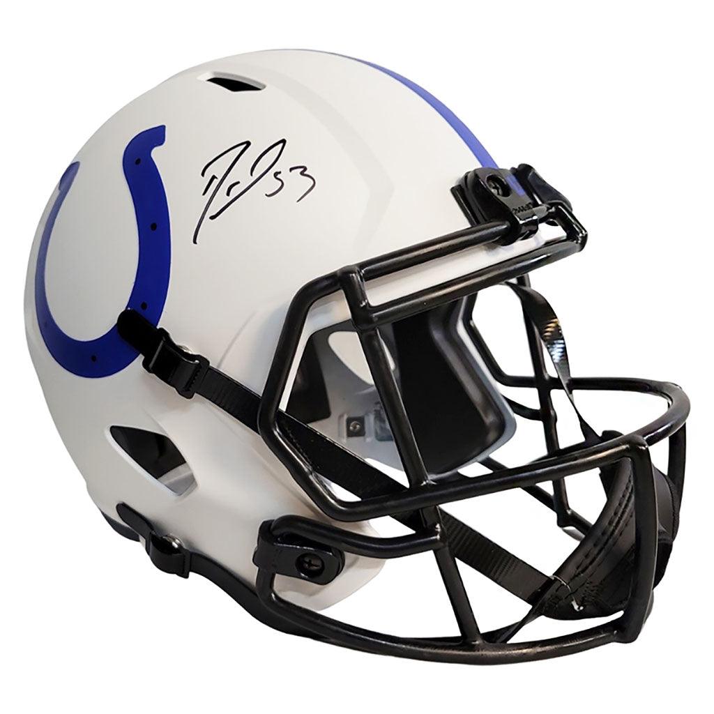 Darius Shaq Leonard Signed Indianapolis Colts Lunar Speed Full-Size Re ...