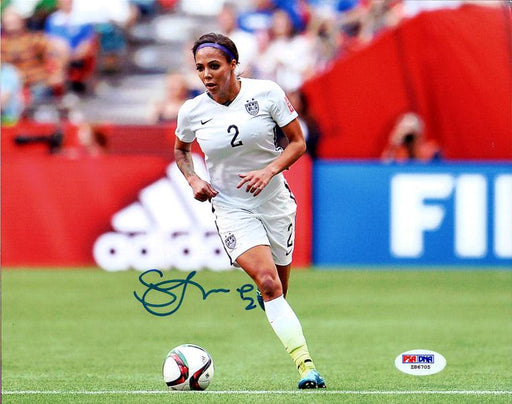 Sydney Leroux Autographed 8x10 Photo Team USA PSA/DNA Stock #98173 - RSA