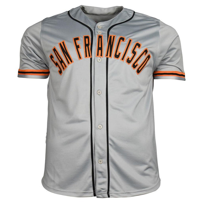 Evan Longoria Autographed San Francisco Custom Gray Baseball Jersey - JSA  COA