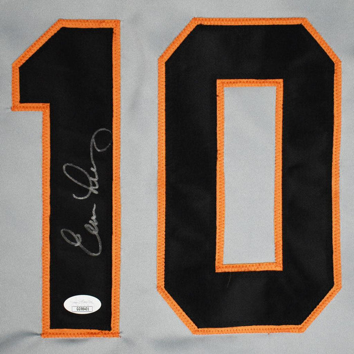 Evan Longoria Signed San Fransisco Grey Decal Baseball Jersey (JSA)