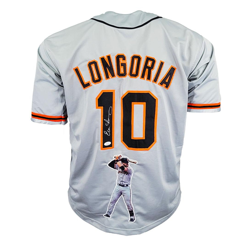 Evan Longoria Authentic Signed Pro Style Jersey Autographed JSA