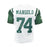 Nick Mangold Signed New York White Football Jersey (JSA) - RSA