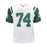 Nick Mangold Signed New York White Football Jersey (JSA) - RSA