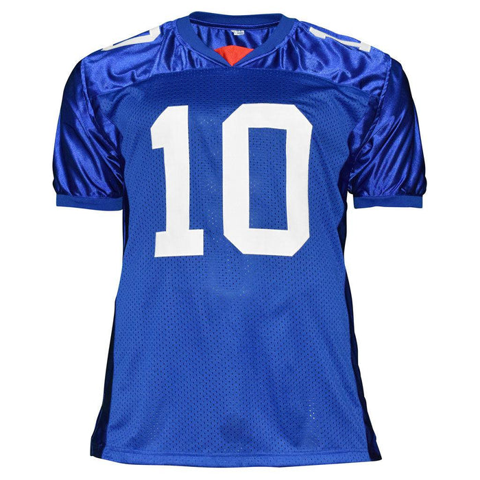 Eli Manning Signed New York Pro Blue Football Jersey (JSA) — RSA