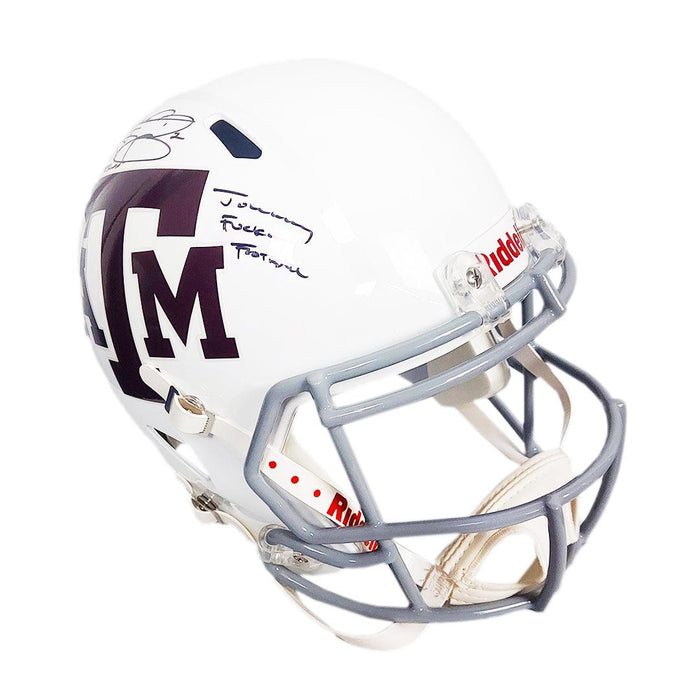 Johnny manziel best sale signed helmet