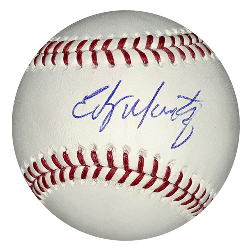 Edgar Martinez Autographed MLB Opening Day Baseball JSA/COA