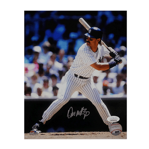 Don Mattingly Signed 8x10 New York Yankees (BAS U97467) — RSA