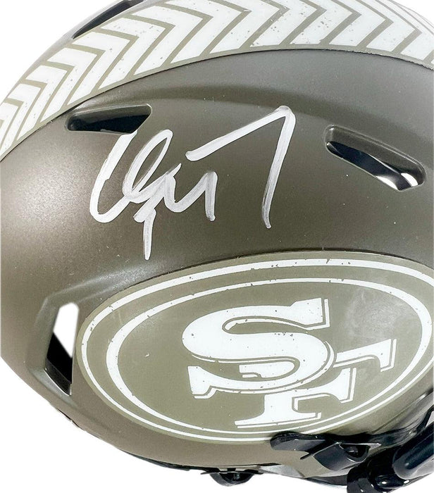 Riddell San Francisco 49ers Salute to Service Speed Mini Helmet