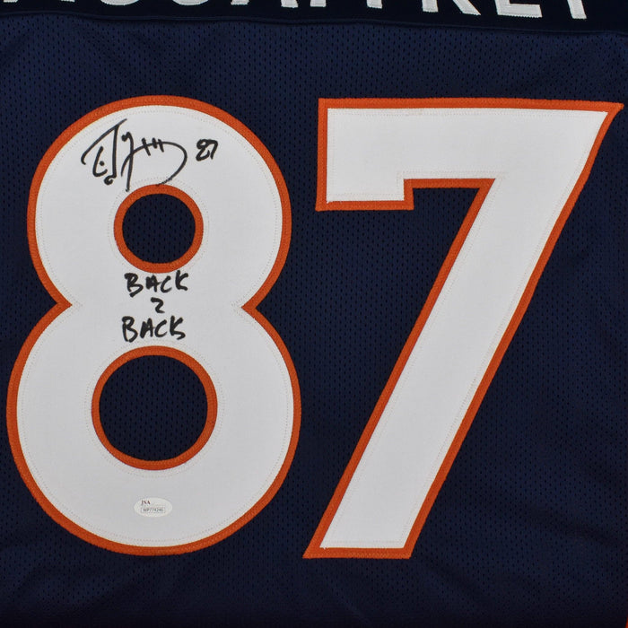 ed mccaffrey signed jersey