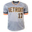 Denny McLain Signed Detroit Grey Triple Stitch Numbers Baseball Jersey (JSA) - RSA
