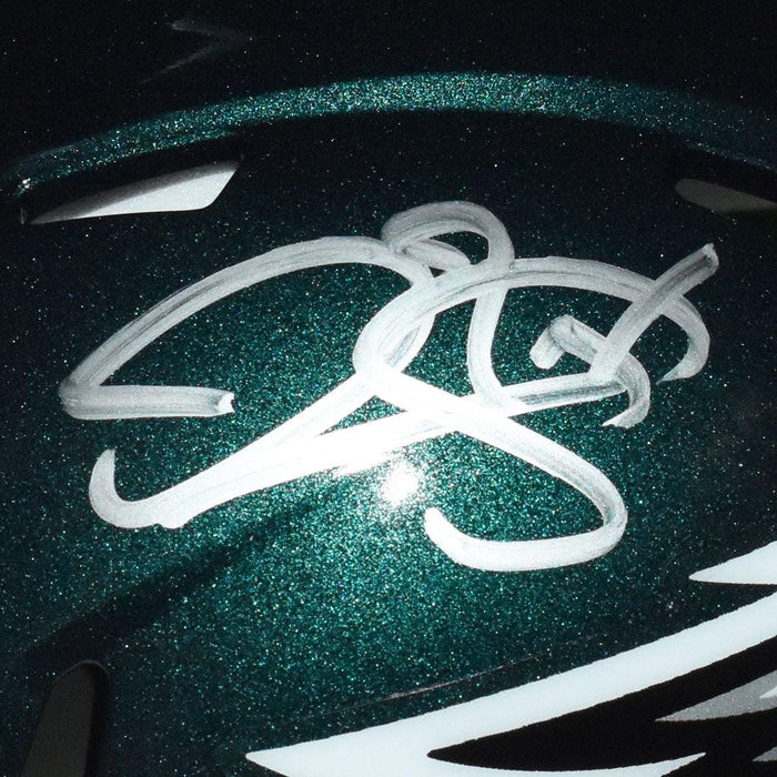 DONOVAN McNABB AUTOGRAPHED PHILADELPHIA EAGLES SPEED MINI HELMET JSA