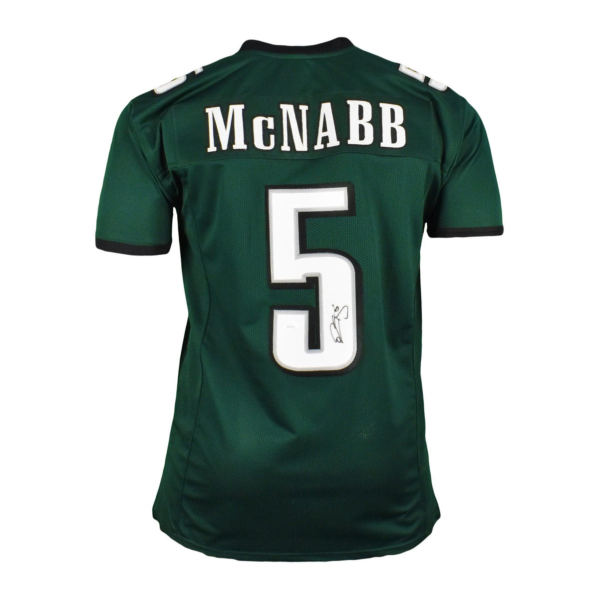 RSA Donovan McNabb Signed Pro-Edition Green Football Jersey (JSA)