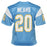 Natrone Means Signed Los Angeles Light Blue Football Jersey (JSA) - RSA