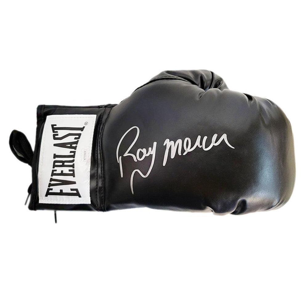 Ray Mercer Autographed Boxing Glove Black (JSA) - RSA