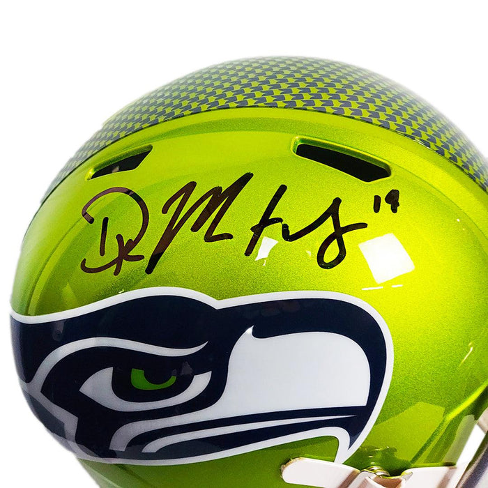 D.K. Metcalf Autographed Seattle Seahawks Flash Green Full Size