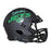 Denzel Mims Signed New york Jets Eclipse Speed Mini Replica Football Helmet (JSA) - RSA