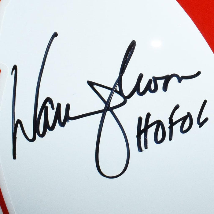 Warren Moon Signed 6X Insc Houston Oilers Full Size Authentic Vsr