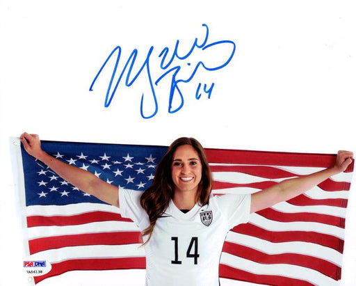 Morgan Brian Autographed 8x10 Photo Team USA PSA/DNA ITP Stock #104787 - RSA