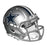 Craig Morton Signed Dallas Cowboys Speed Mini Replica Silver Football Helmet (JSA) - RSA