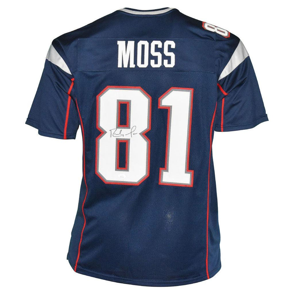 Randy Moss Autographed and Framed New England Patriots Jersey