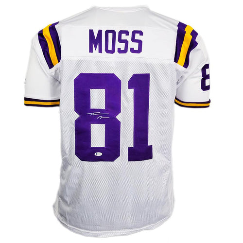 Outlet Thaddues Moss auto jersey