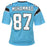 Muhsin Muhammad Signed Carolina Blue Football Jersey (Beckett) - RSA