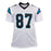 Muhsin Muhammad Signed Carolina White Football Jersey (Beckett) - RSA