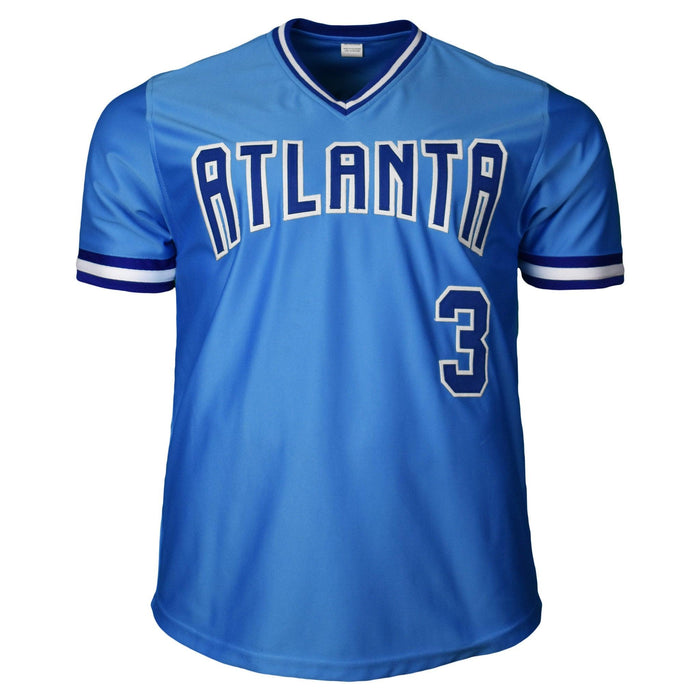 Dale Murphy Signed Atlanta Light Blue Baseball Jersey (JSA) — RSA