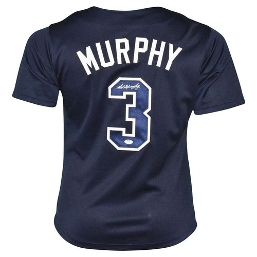 Dale Murphy Signed Atlanta Red Baseball Jersey Blue Numbers (PSA) — RSA