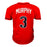 Dale Murphy Signed Atlanta Red Baseball Jersey Blue Numbers (PSA) - RSA