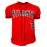 Dale Murphy Signed Atlanta Red Baseball Jersey Blue Numbers (PSA) - RSA