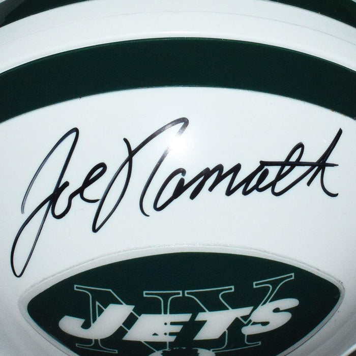 Joe Namath New York Jets Signed Throwback Sweater Jersey JSA