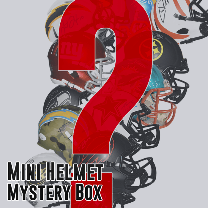 Schwartz Sports Football Mini Helmet Signed Mystery Box - Series 31  (Limited to 150)