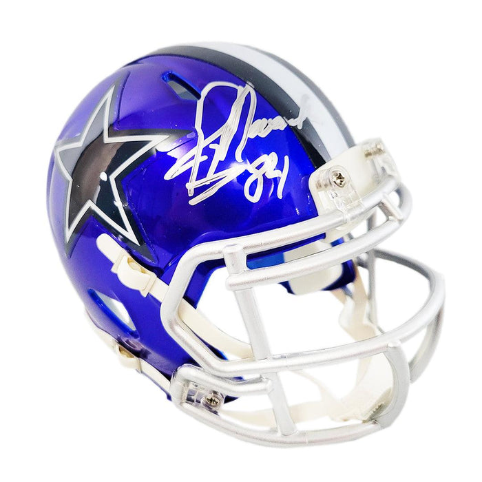 Jay Novacek Signed Dallas Cowboys Flash Speed Mini Replica Football He — RSA