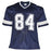 Jay Novacek Signed Dallas Blue Football Jersey (JSA) - RSA