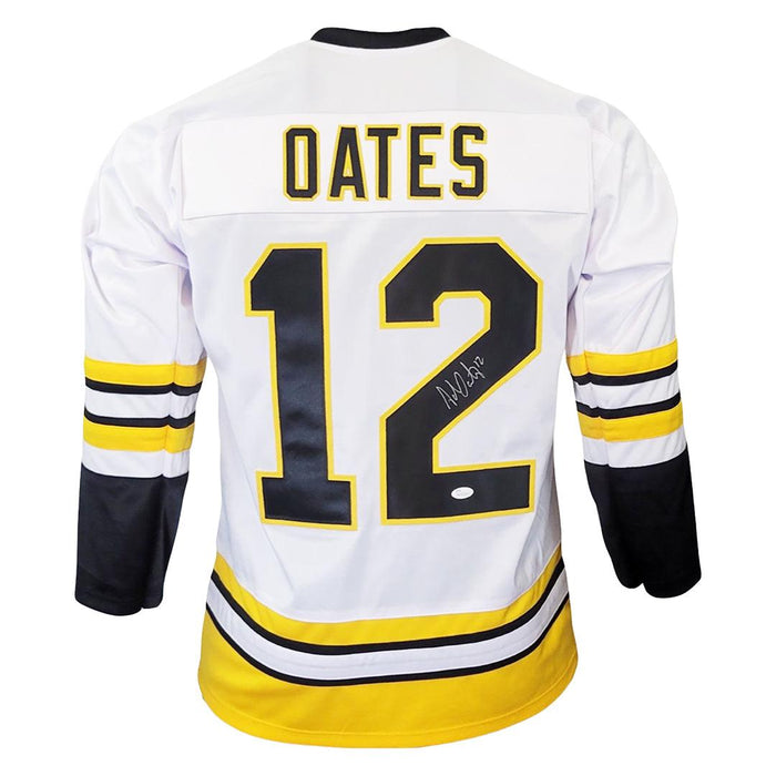 Adam Oates Signed Boston White Hockey Jersey (JSA) - RSA